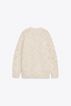 ÜBERGROSSER STRICKCARDIGAN