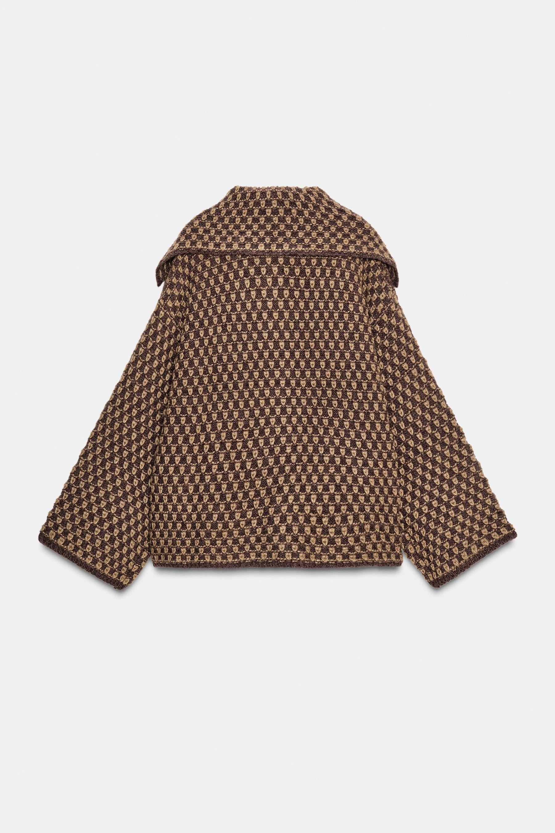 Oversize-Strickjacke