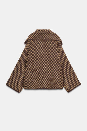Oversize-Strickjacke