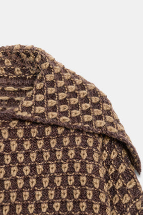 Oversize-Strickjacke