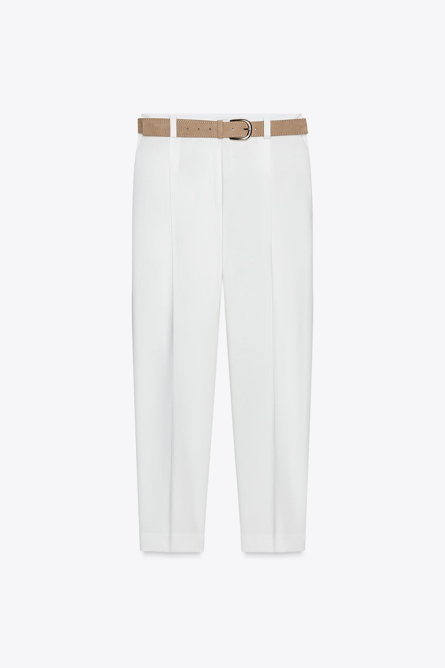 FLOWING TROUSER WITH BELT