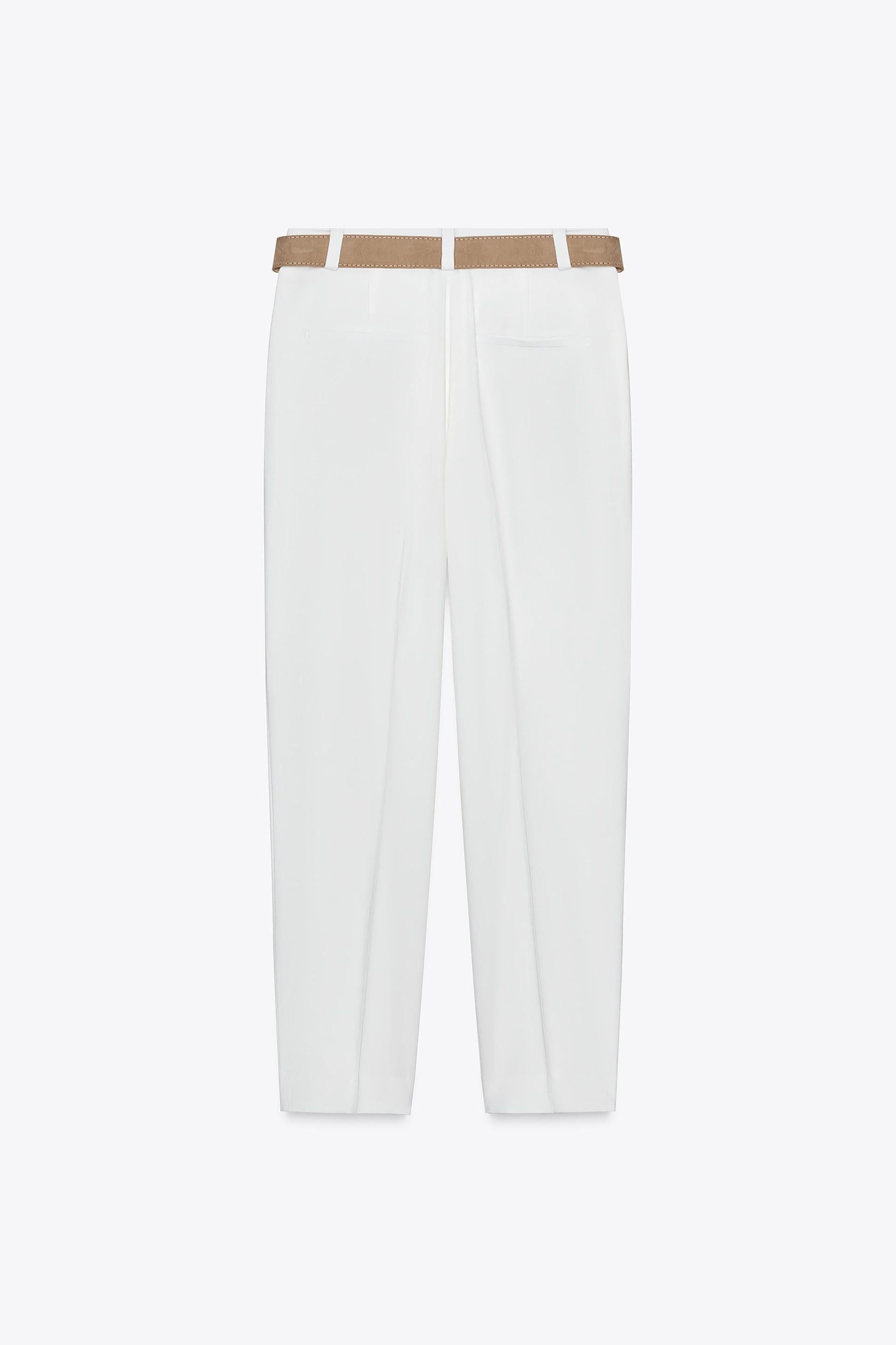 FLOWING TROUSER WITH BELT