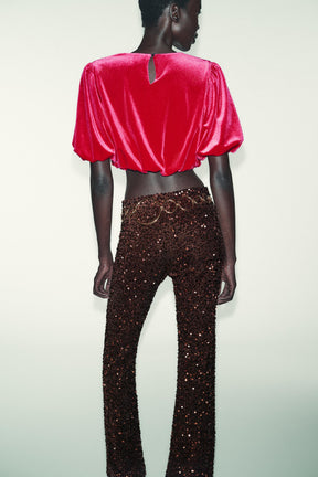 Velvet Balloon Shirt