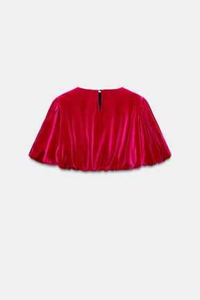 Velvet Balloon Shirt
