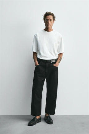 Tapered Wide Jeans
