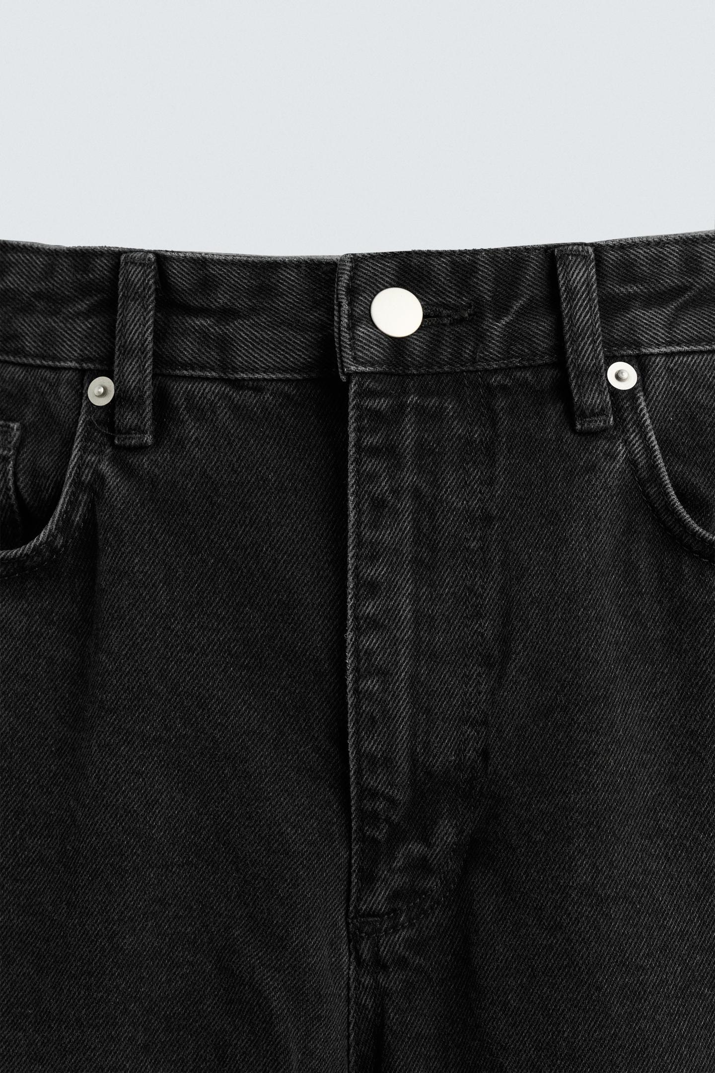Tapered Wide Jeans