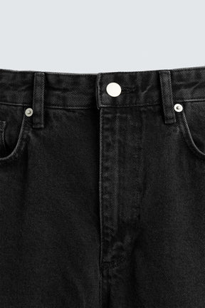 Tapered Wide Jeans