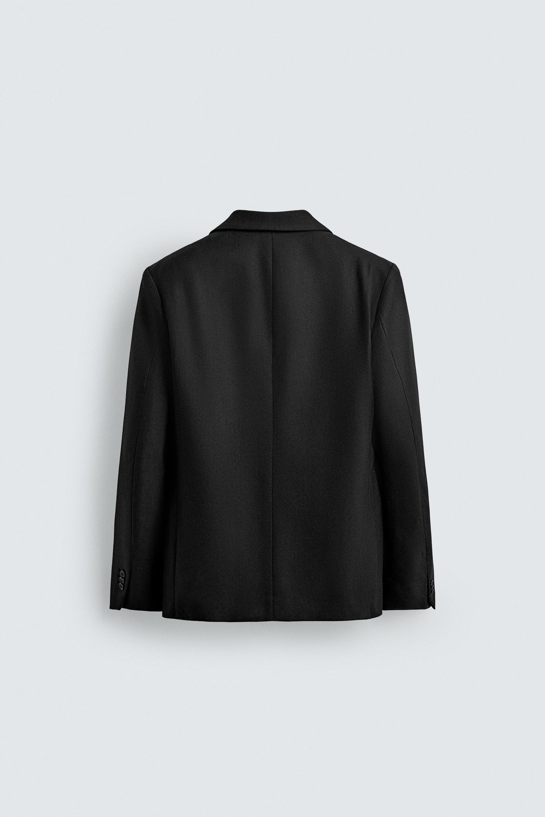 WOOL BLEND TEXTURED SUIT BLAZER - Image 7