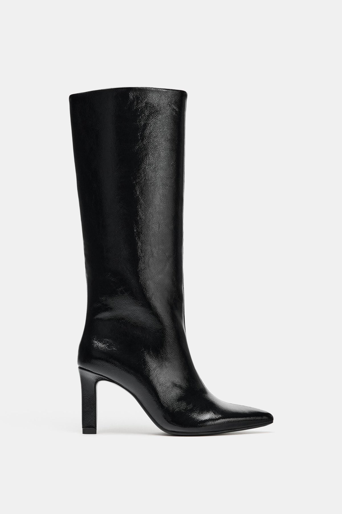 WIDE-LEG BOOTS WITH BLOCK