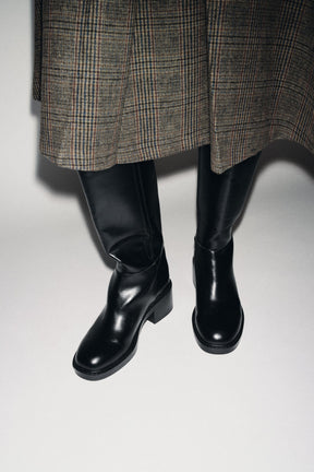 Block Heel Boots