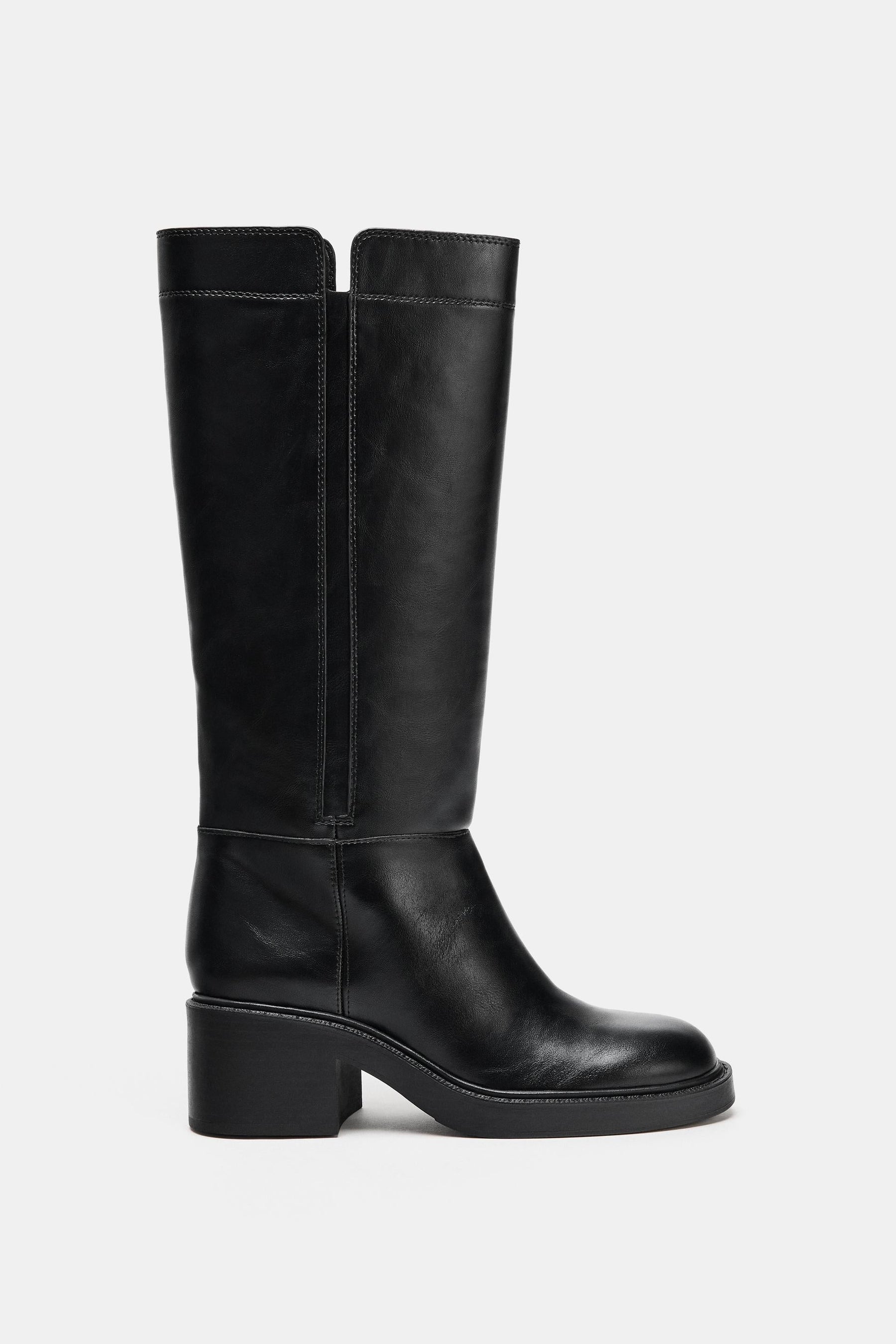 Block Heel Boots