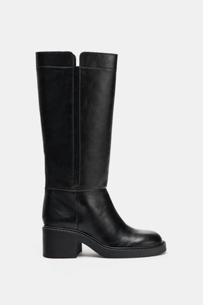 Block Heel Boots