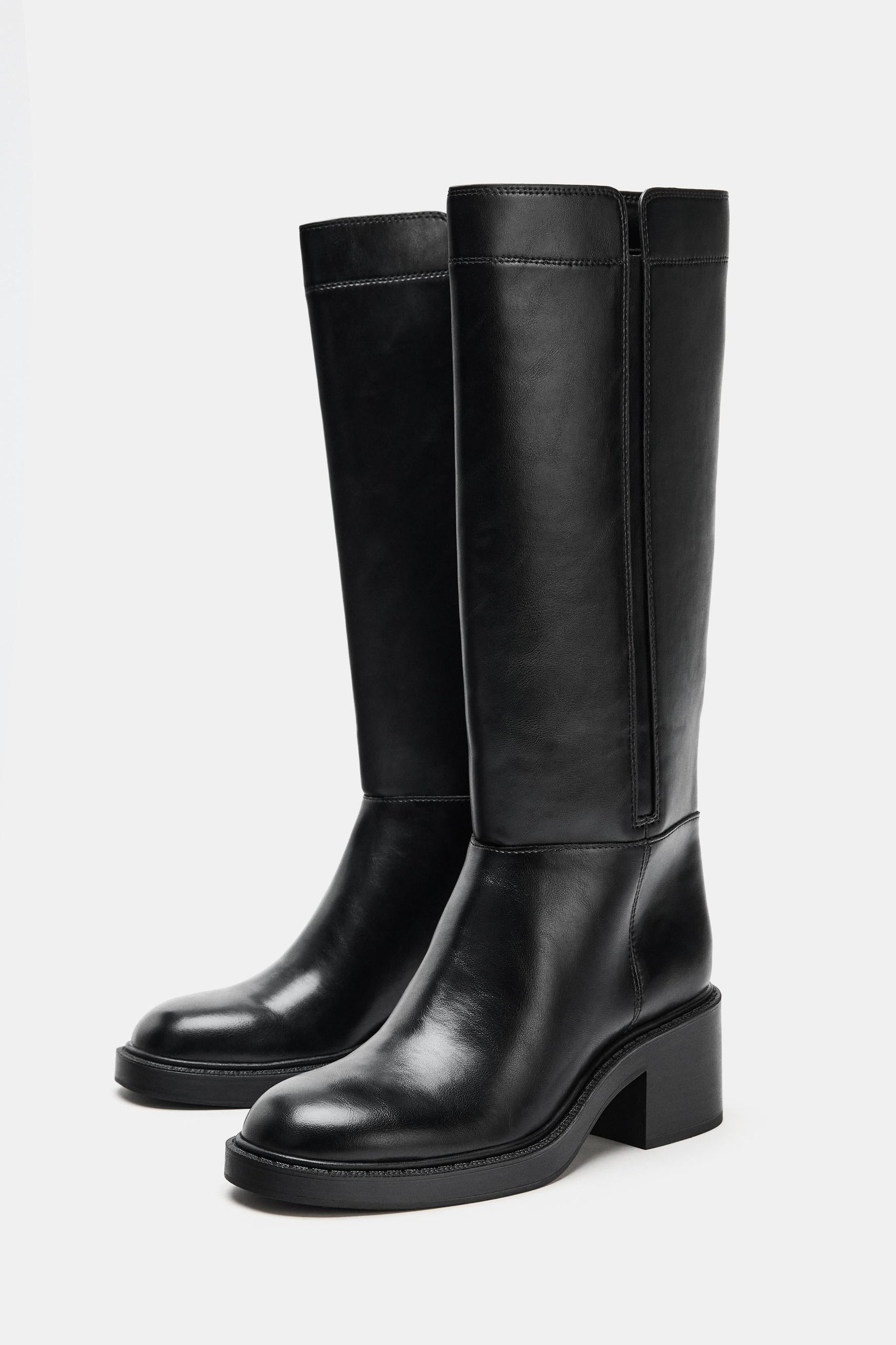 Block Heel Boots