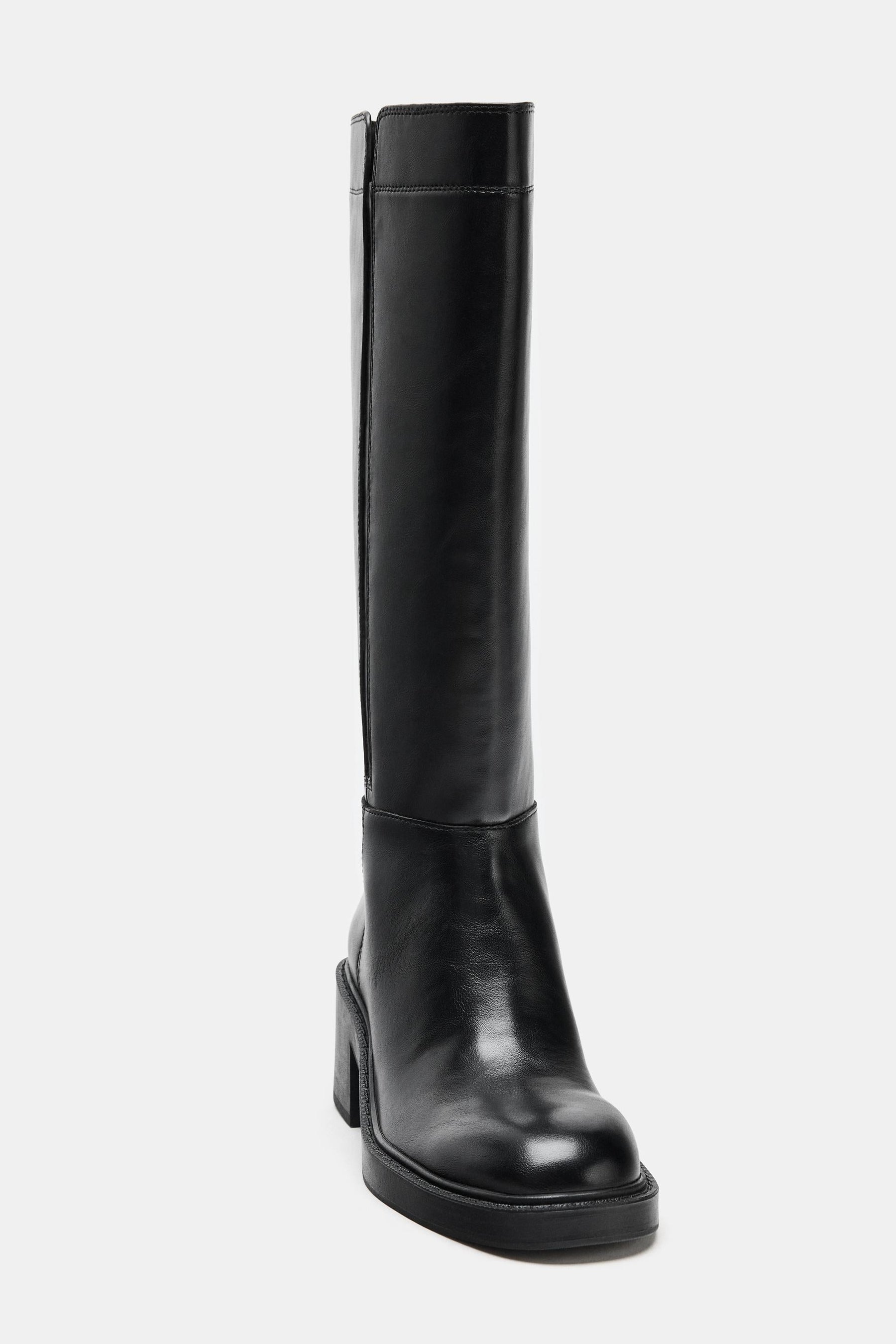 Block Heel Boots