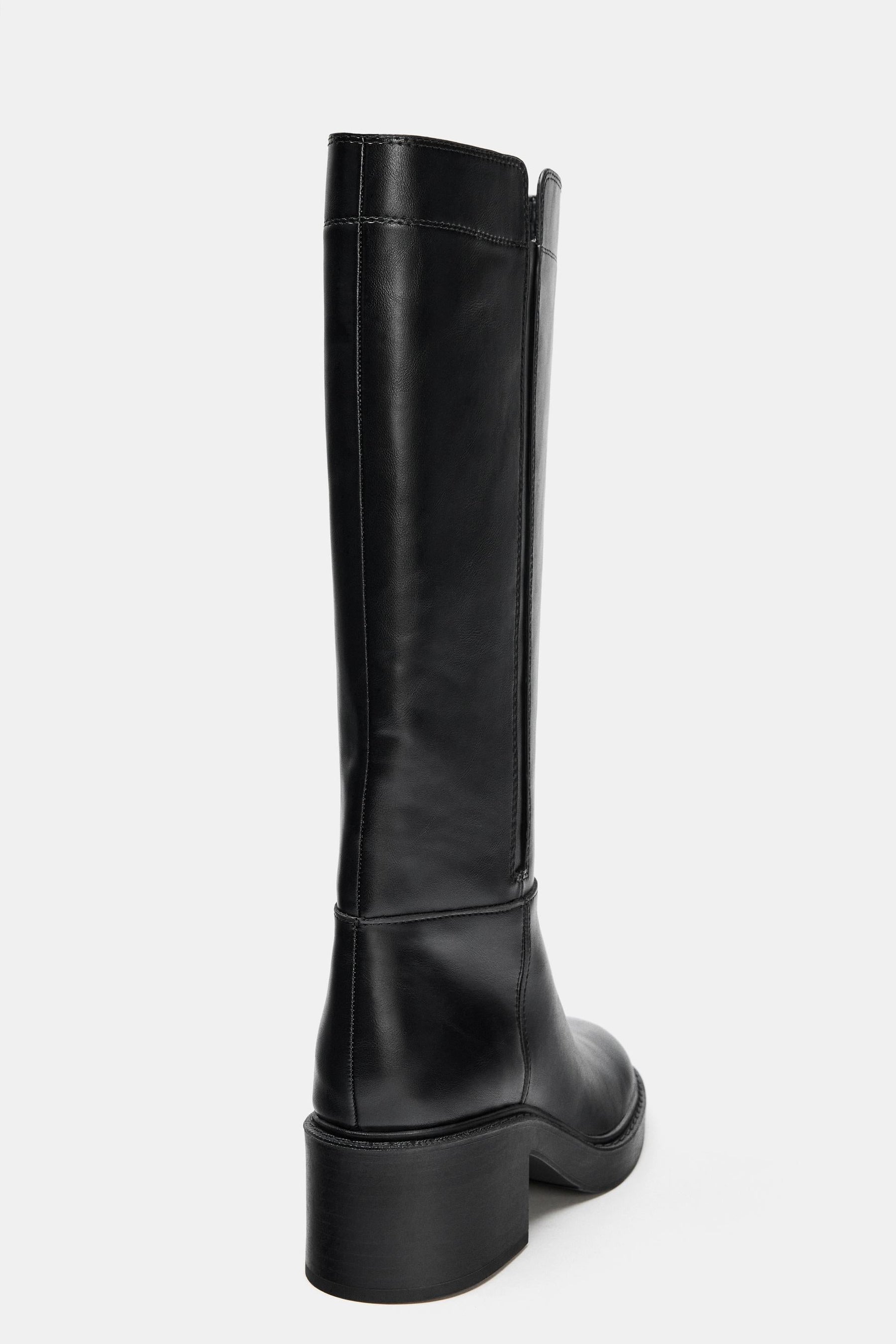 Block Heel Boots