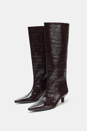 Kitten Heel Boots