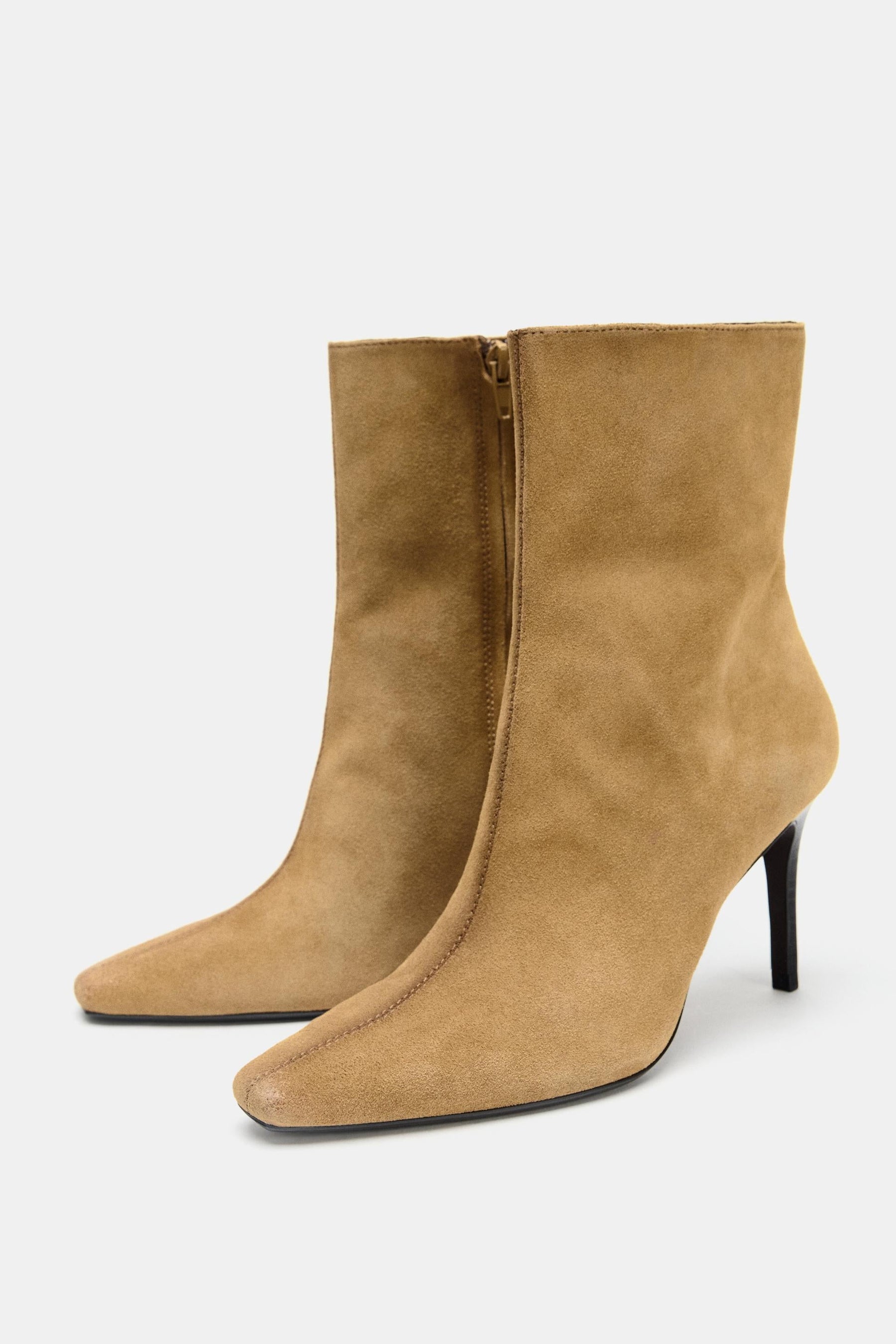 SUEDE ANKLE BOOTS