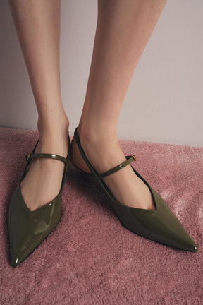Slingback-Schuhe
