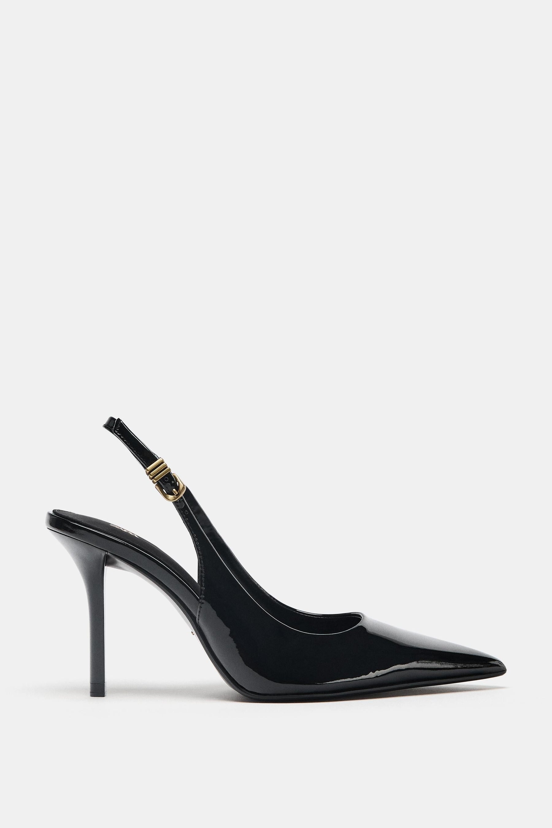Metal Buckle Heels
