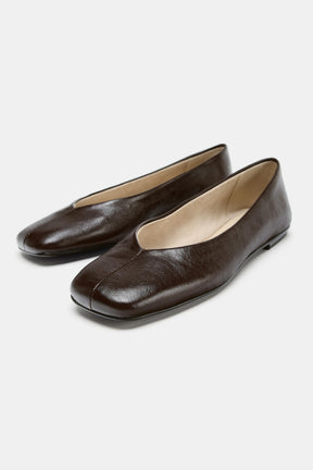 Lederballerinas
