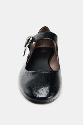 Lederballerinas