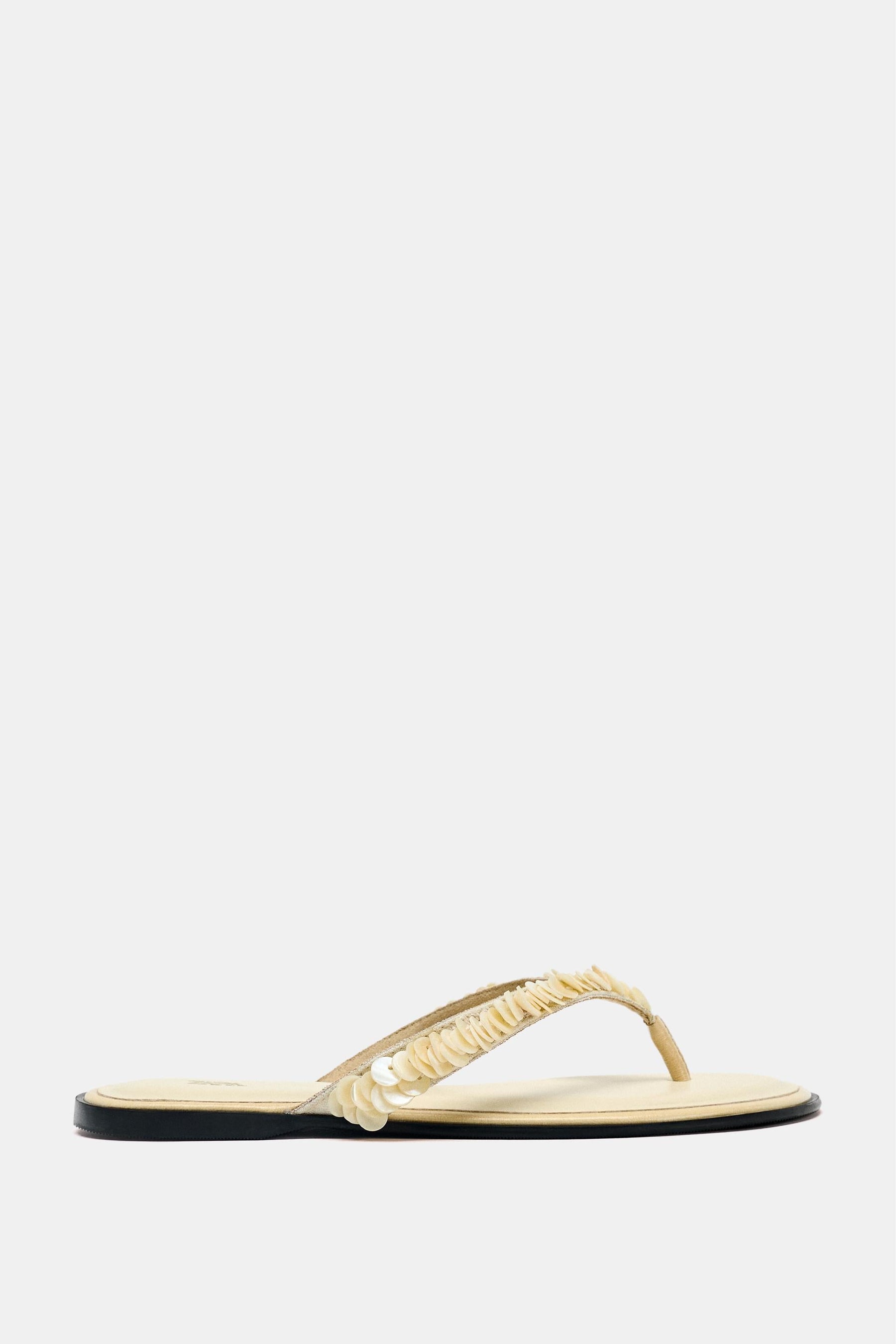 BEADED SANDALS