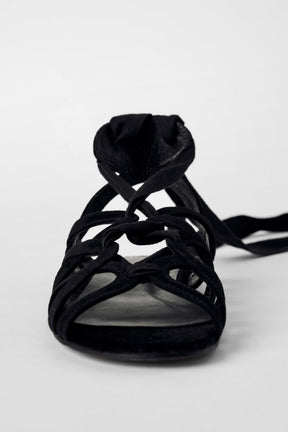 FLACHE SANDALEN