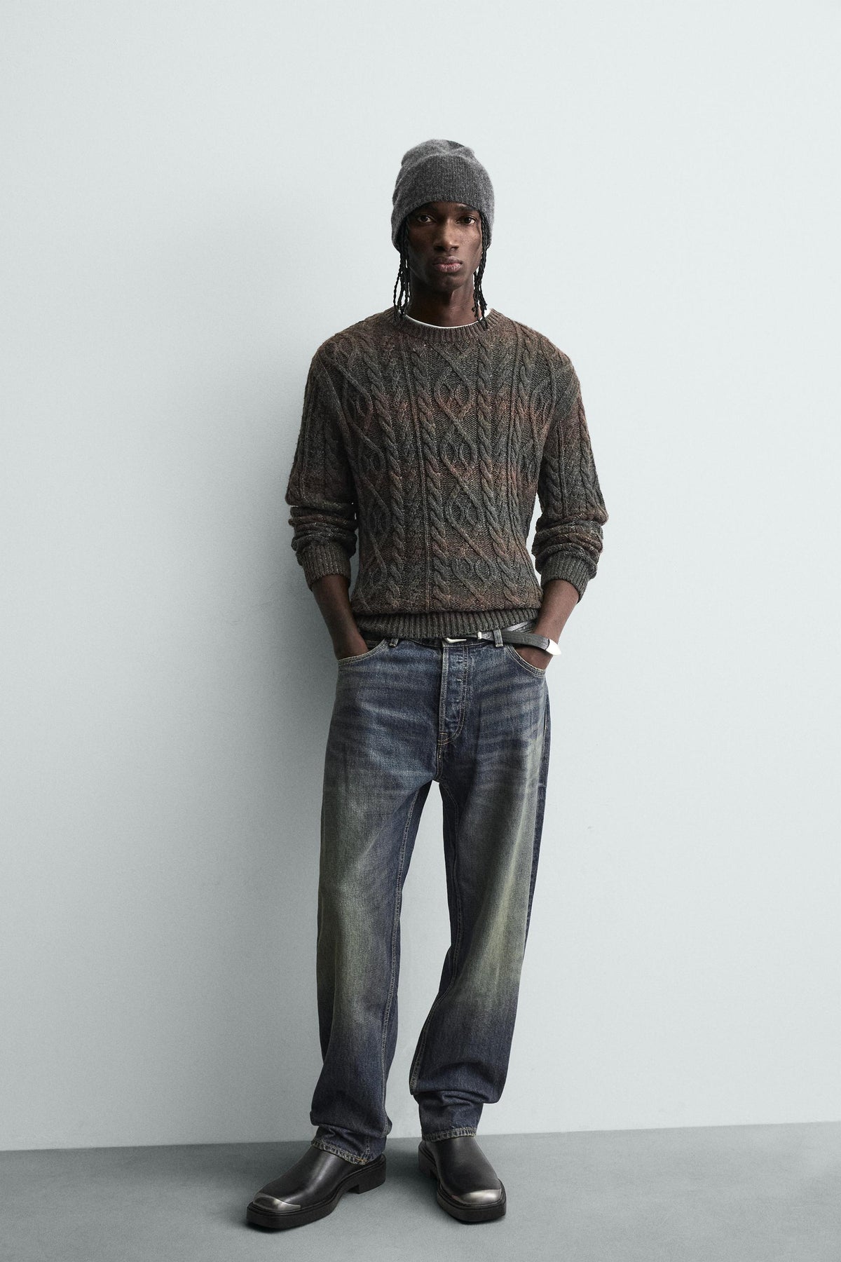 CHELSEA BOOTS WITH METAL DETAIL - Image 2