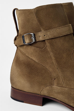 LEATHER BUCKLE BOOTS BOBBY GILLESPIE X - Image 4