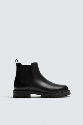 LEATHER CHELSEA BOOTS - Image 4