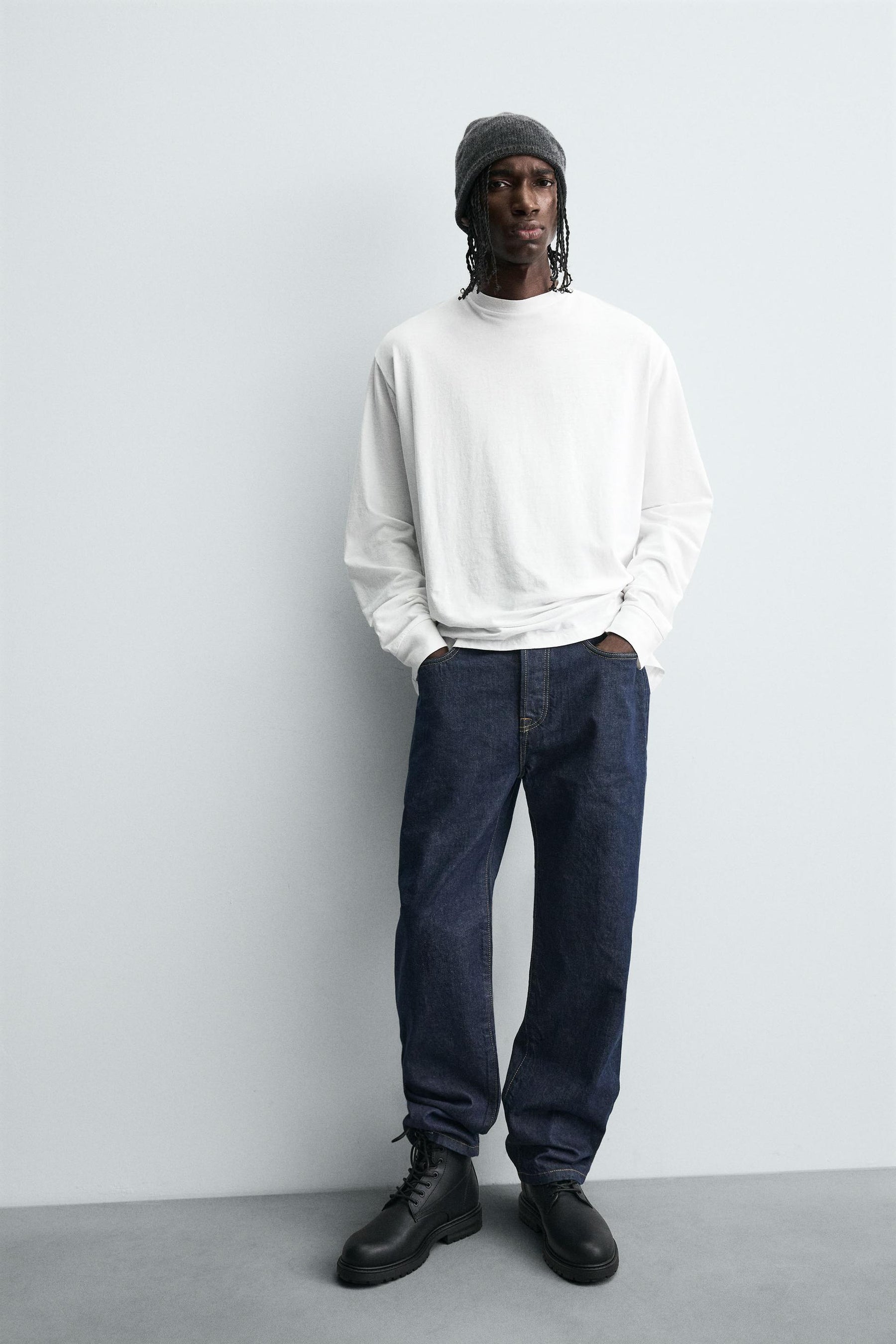 CHUNKY LACE-UP BOOTS - Image 2