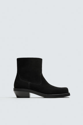 Leather Cowboy Boots