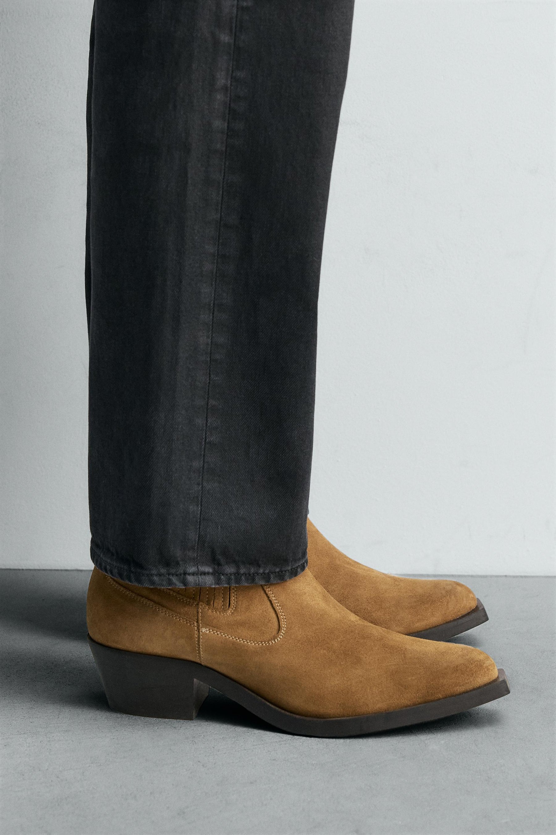 LEATHER COWBOY BOOTS LIMITED EDITION - Image 1