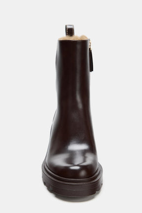 Faux Fur Lined Ankle