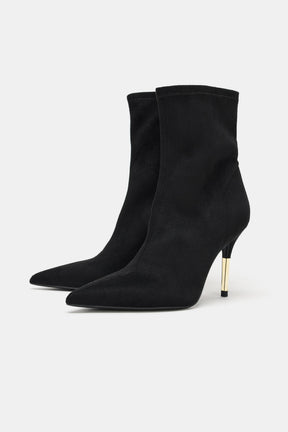 Stiefeletten mit Absatz
