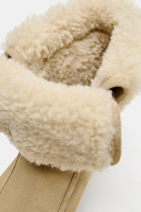 SUEDE ANKLE BOOTS