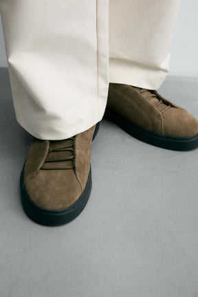 LEATHER TRAINERS - Image 3