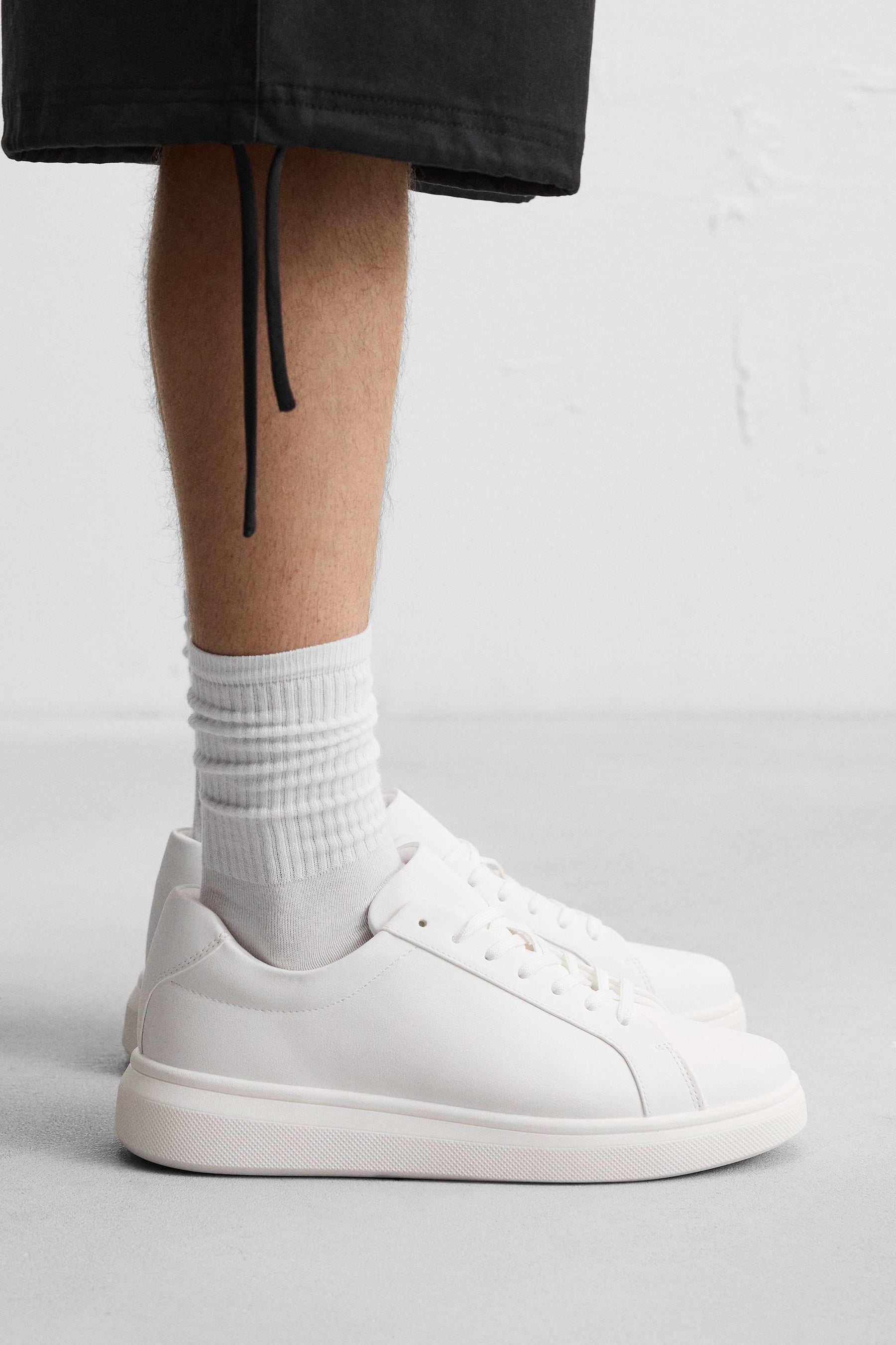 MONOCHROME CHUNKY TRAINERS - Image 1