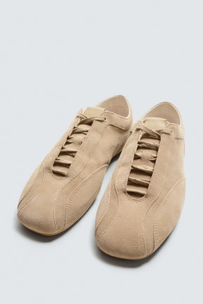 ULTRA-THIN SOLE LEATHER TRAINERS - Image 4
