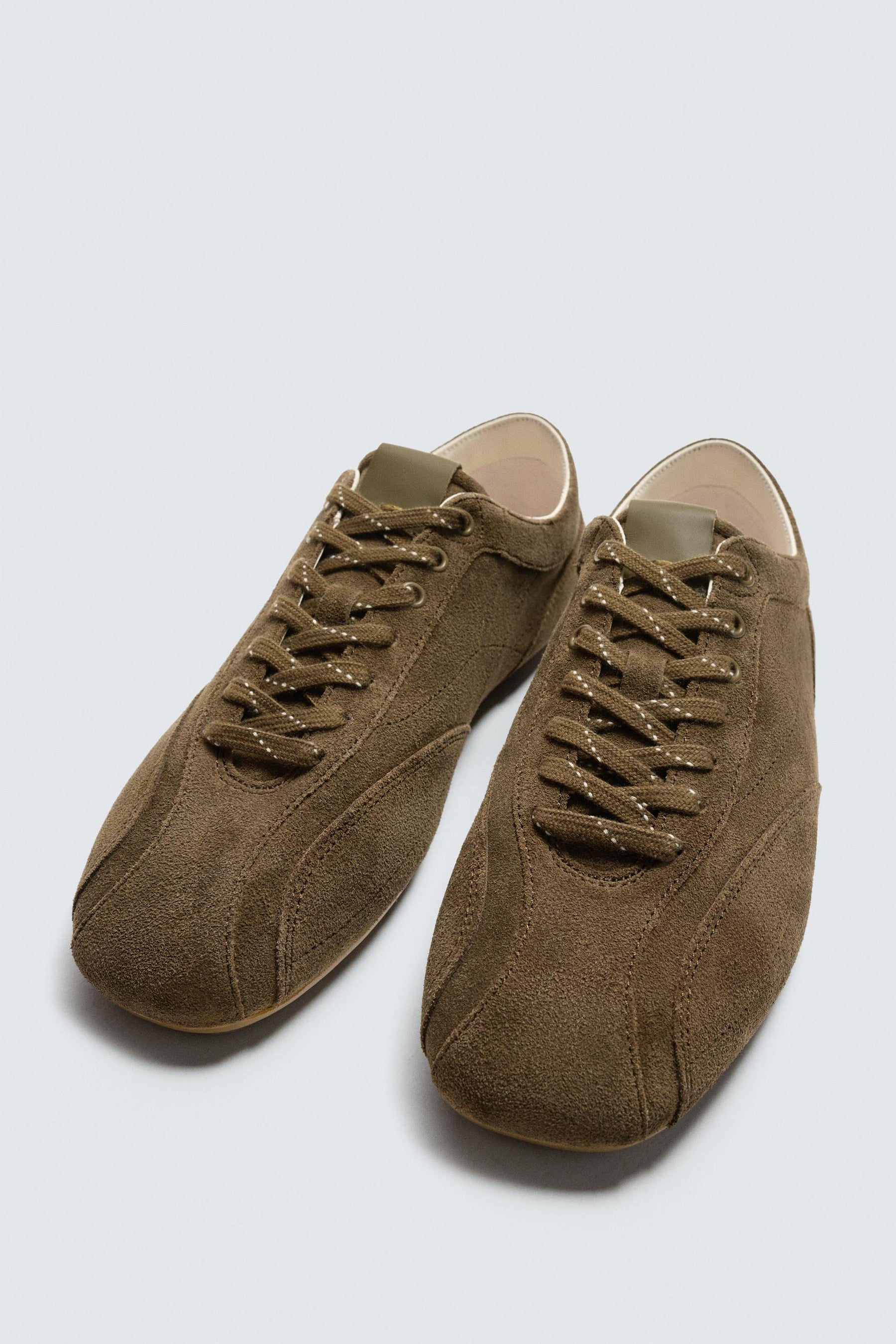 ULTRA-THIN SOLE LEATHER TRAINERS - Image 5