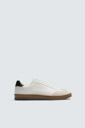 Contrast Sole Sneakers