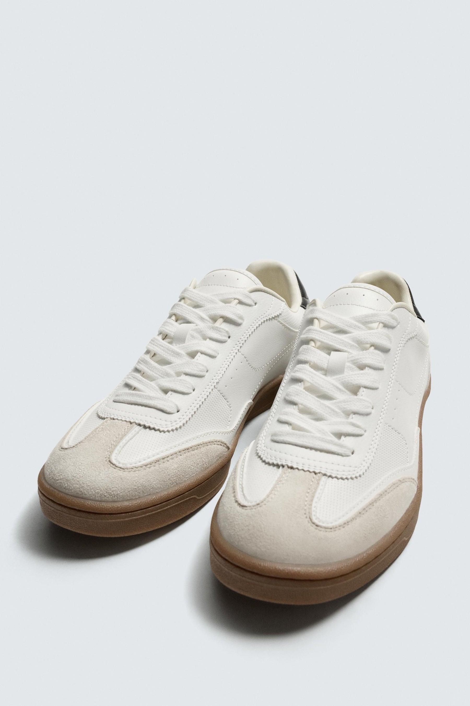 Contrast Sole Sneakers