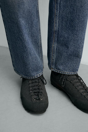 LEATHER TRAINERS WITH VIBRAM® SOLE AARON LEVINE X - Image 3
