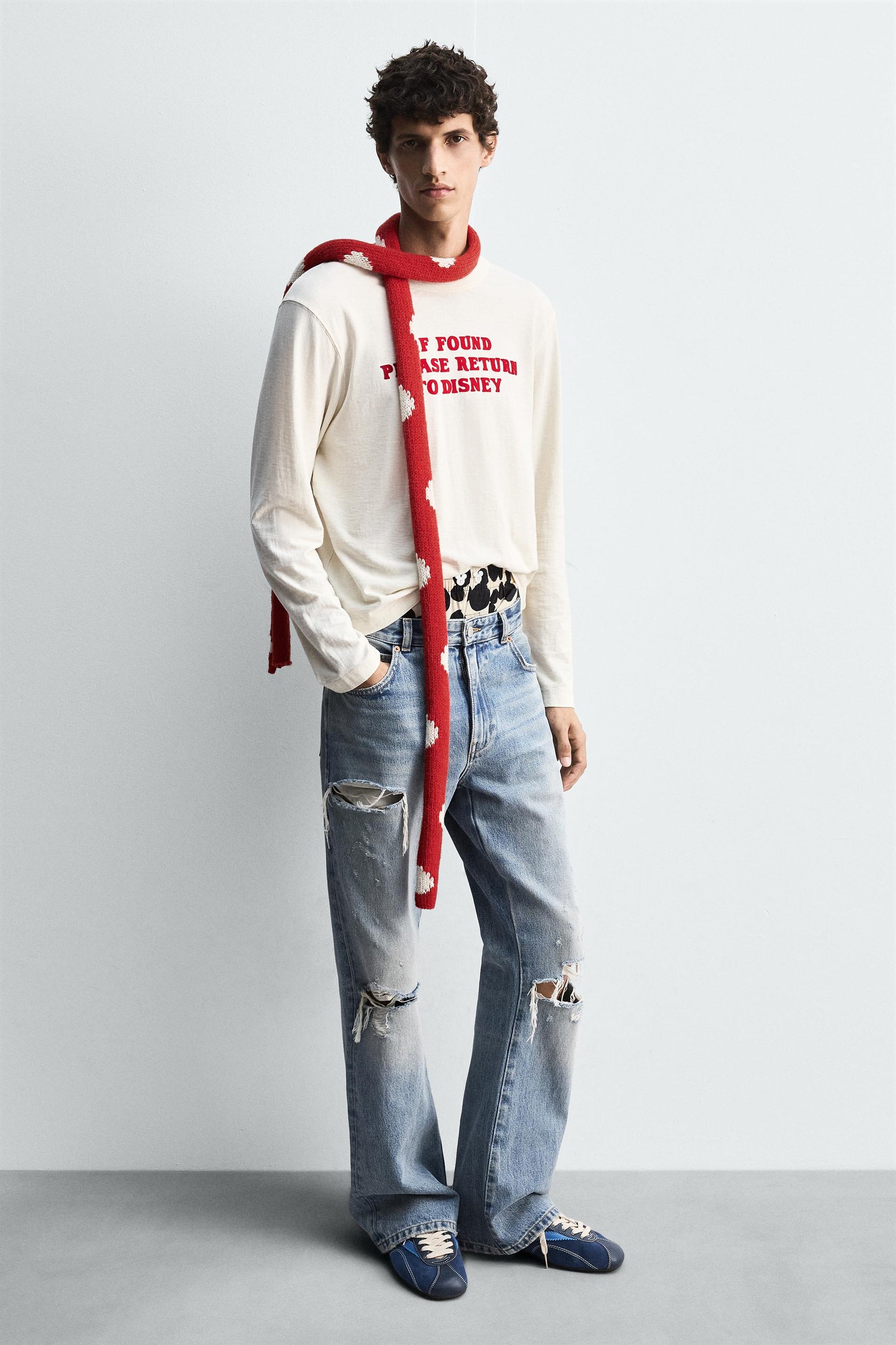 LEATHER TRAINERS HARRY LAMBERT FOR X DISNEY - Image 1