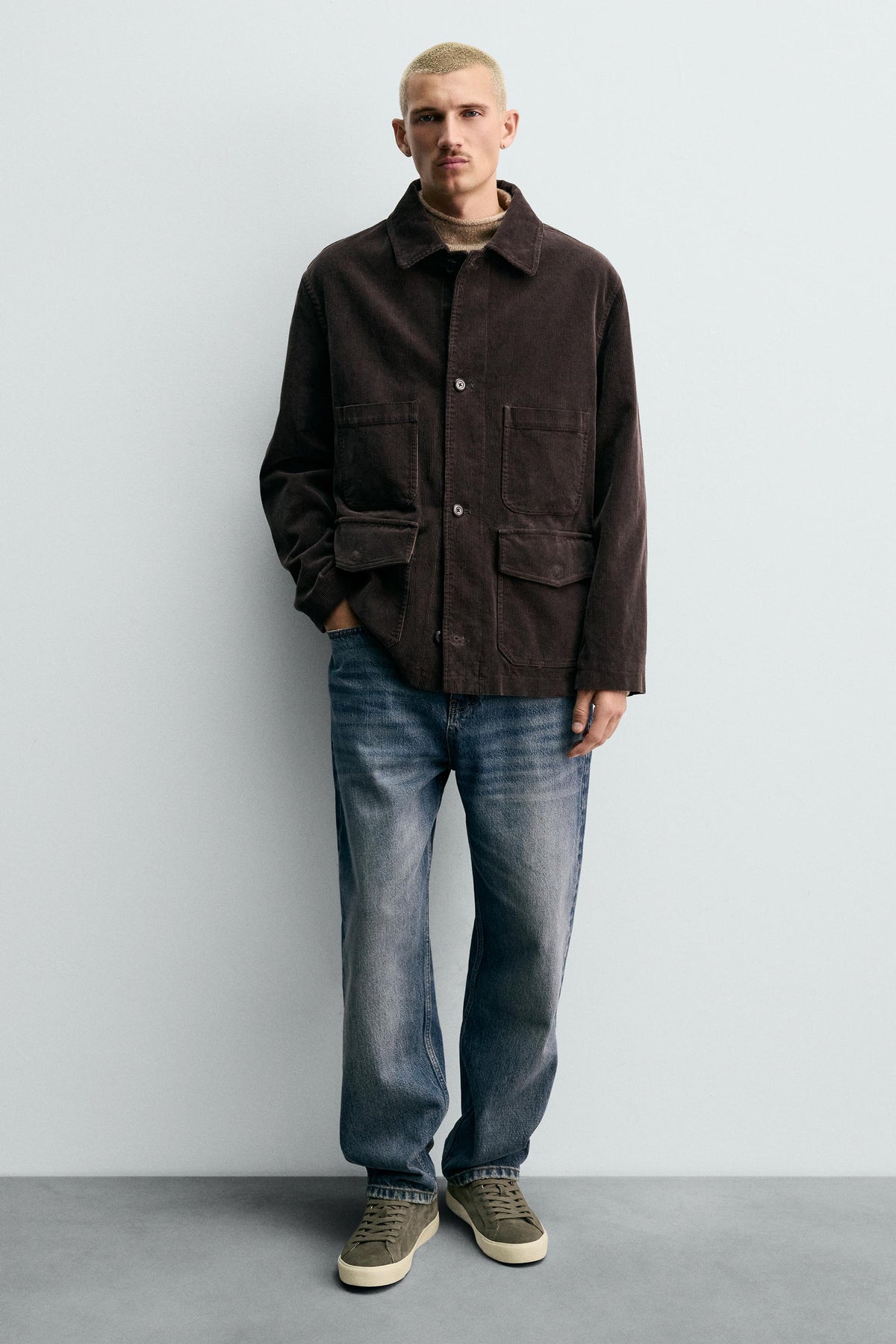 LEATHER TRAINERS - Image 1