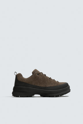 Leather Trek Sneakers