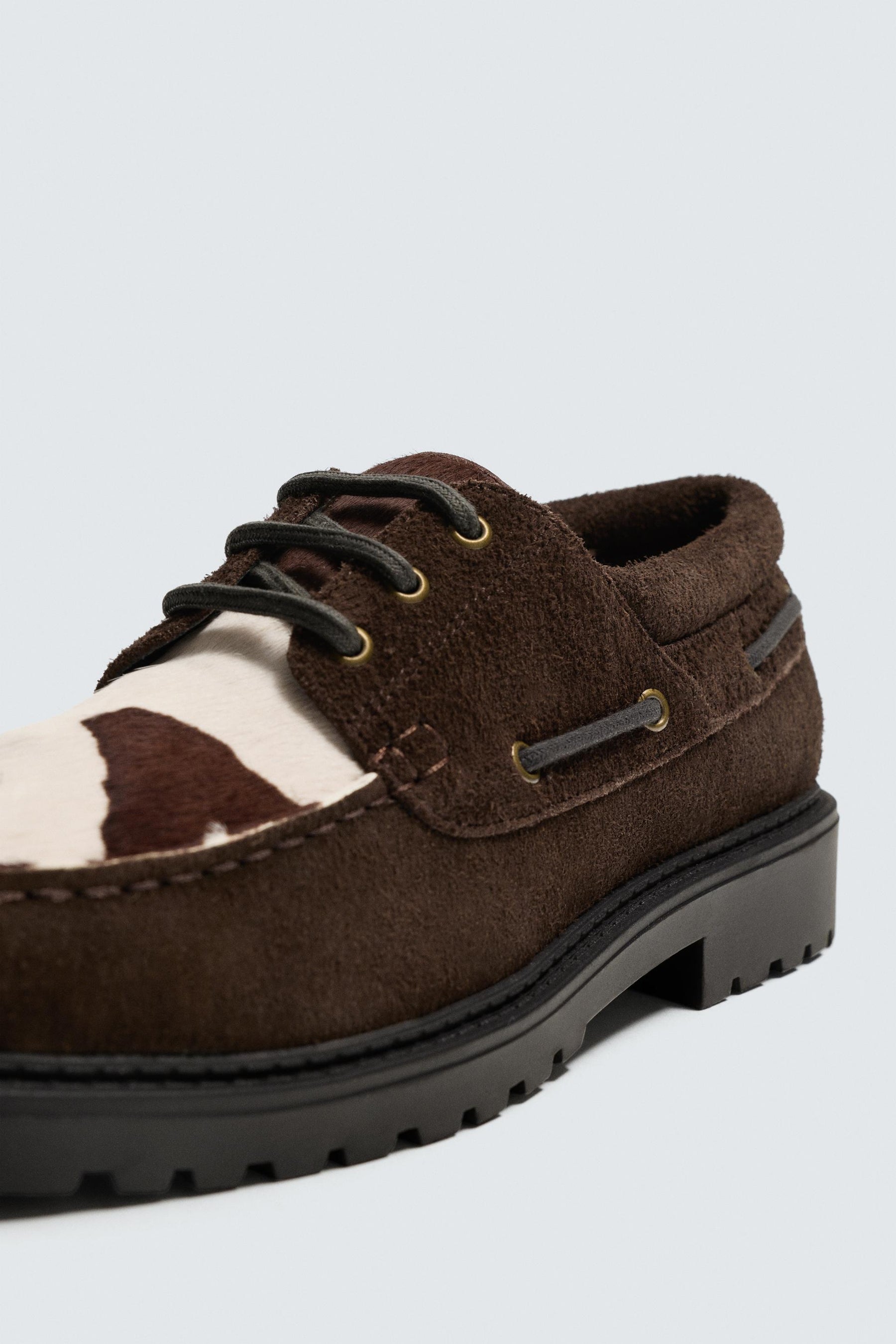 Animal Print Leather Shoes