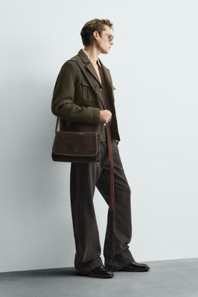 LEATHER DERBY SHOES