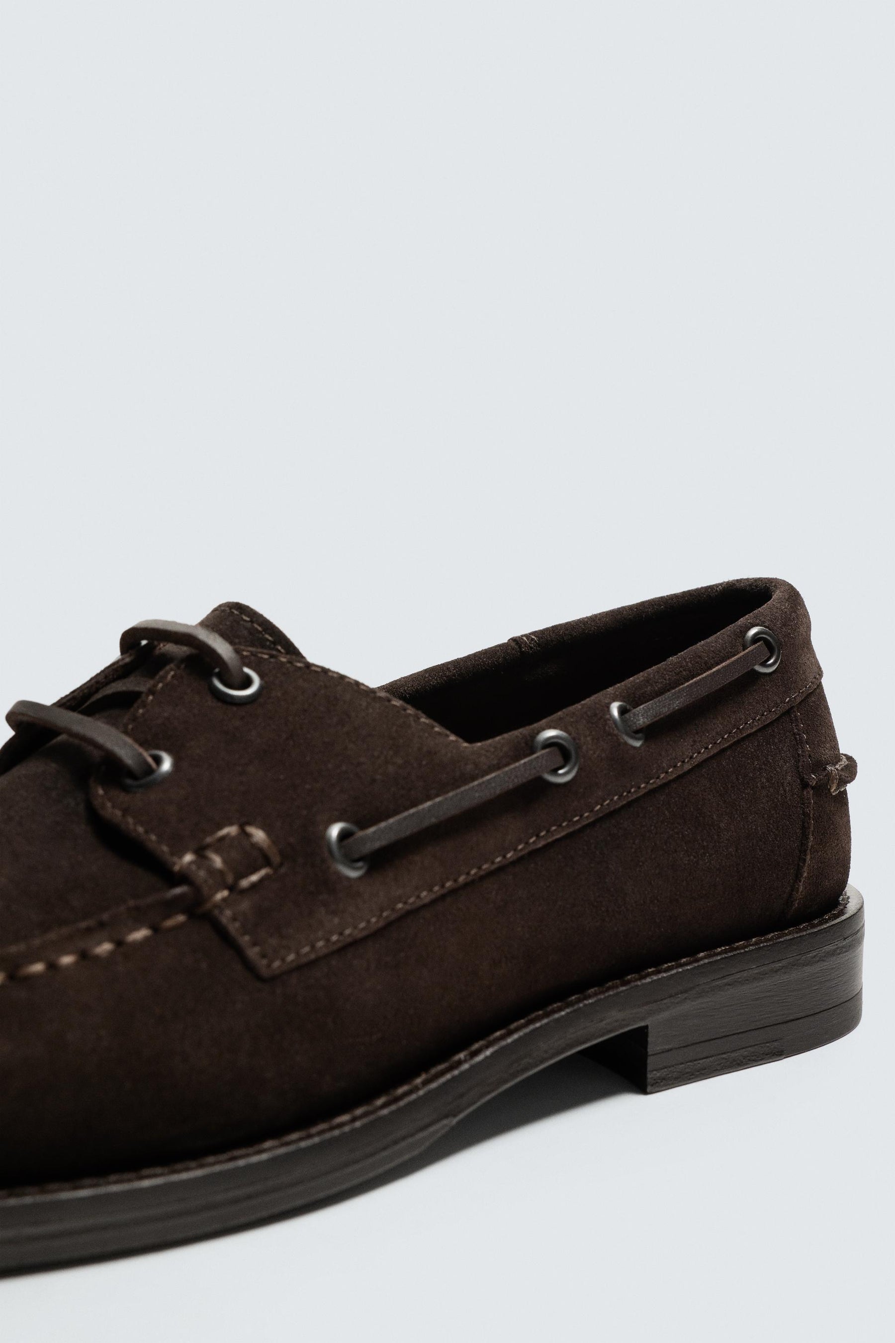 LIMITED EDITION SPLIT SUEDE DECK SHOES - Image 6