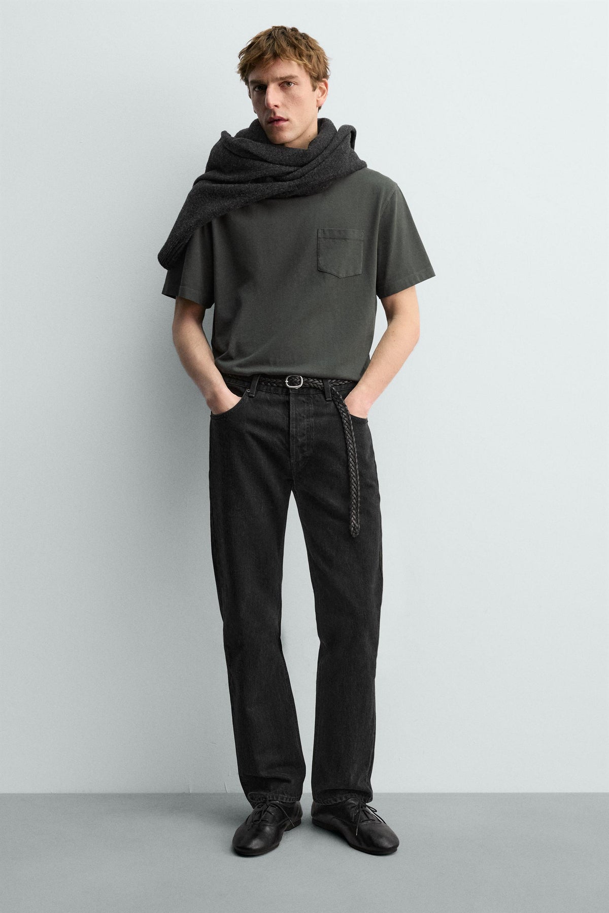 Lederschuh mit Vibram-Sohle